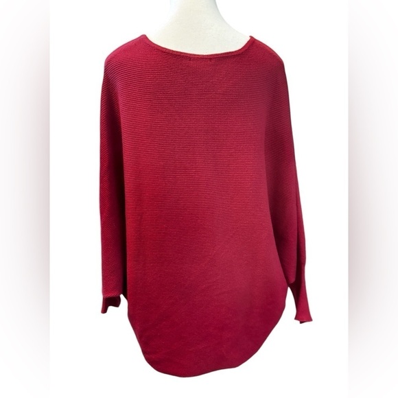 Kerisma | Bordeaux Viscose RYU Batwing Sweater (M/L) - Picture 2 of 9